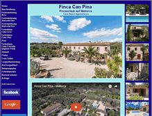 Tablet Screenshot of fincaurlaub-mallorca.com